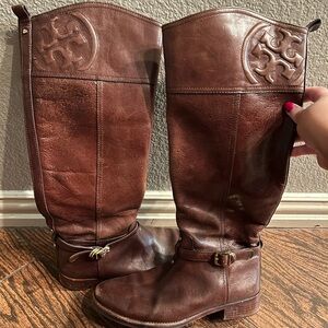 Tory Burch Riding Boots size 7.5